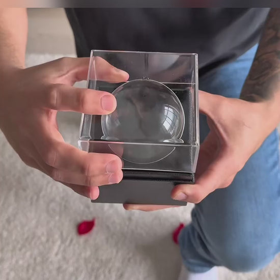 Regalo de aniversario: MemoraSphere con foto de pareja